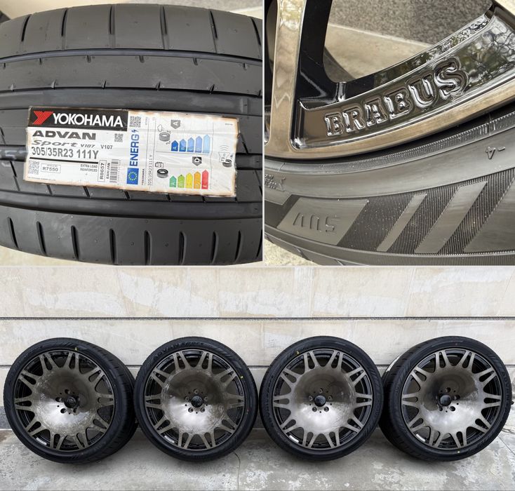 BRABUS B50 пакет W223 S класа S580 63 AMG LORINSER В223 спойлер