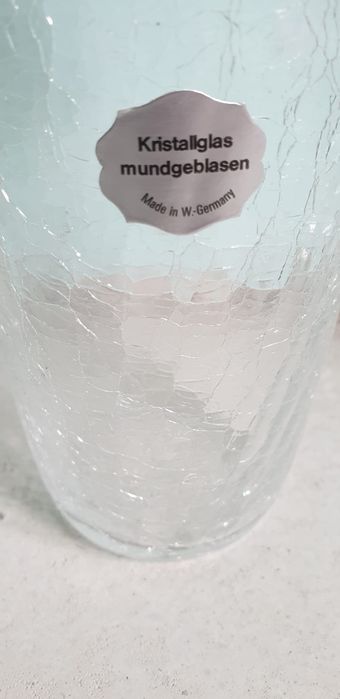 Accesoriu shaker cocktailuri vintage colectie cristal Germania 1960