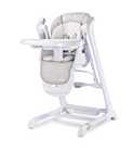 Scaun de masa cu leagan electric Caretero INDIGO 2 in 1 Light Grey