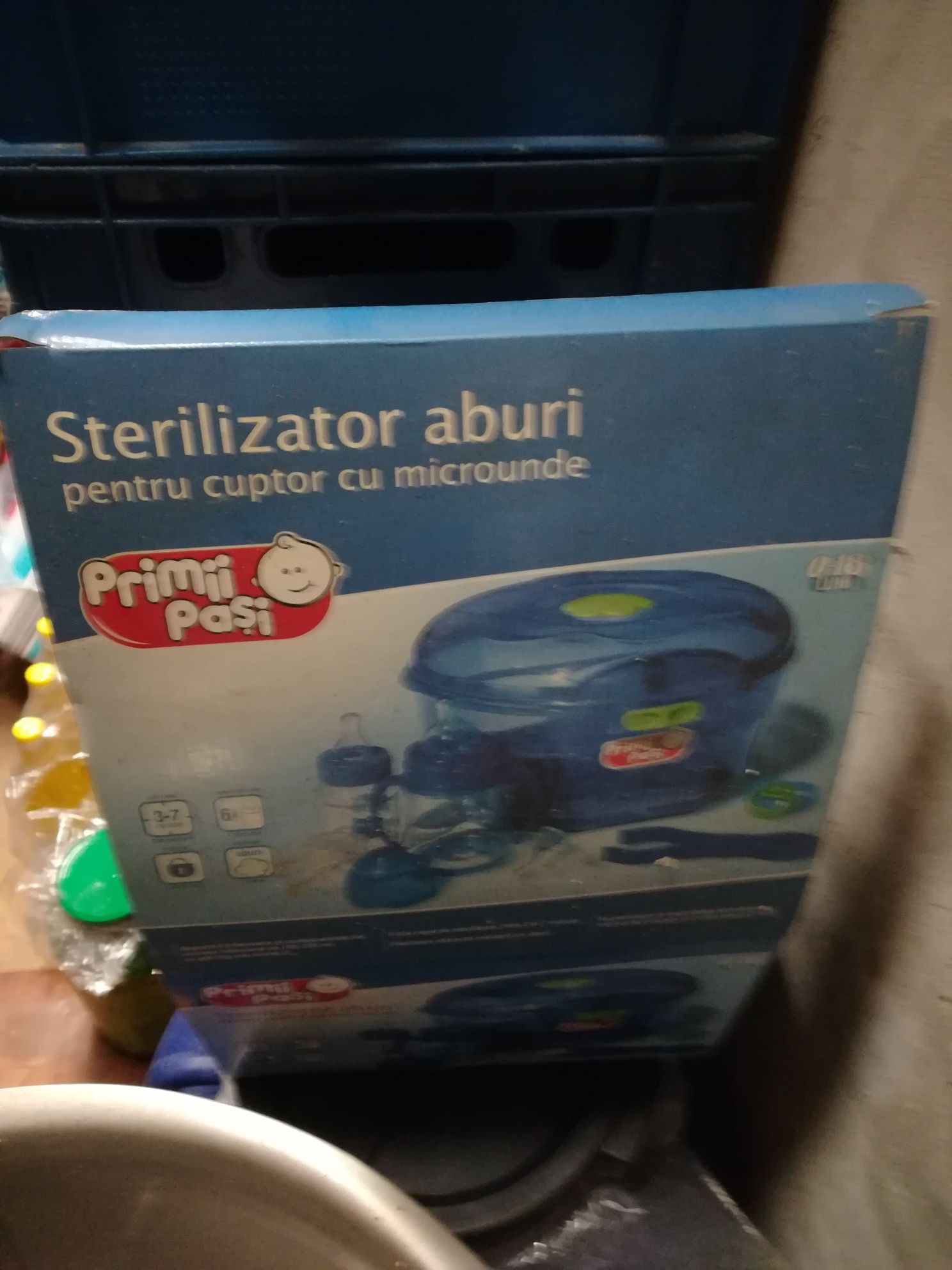 Sterilizator aburi pentru cuptorul cu microunde.Primii Pași.Produsul e