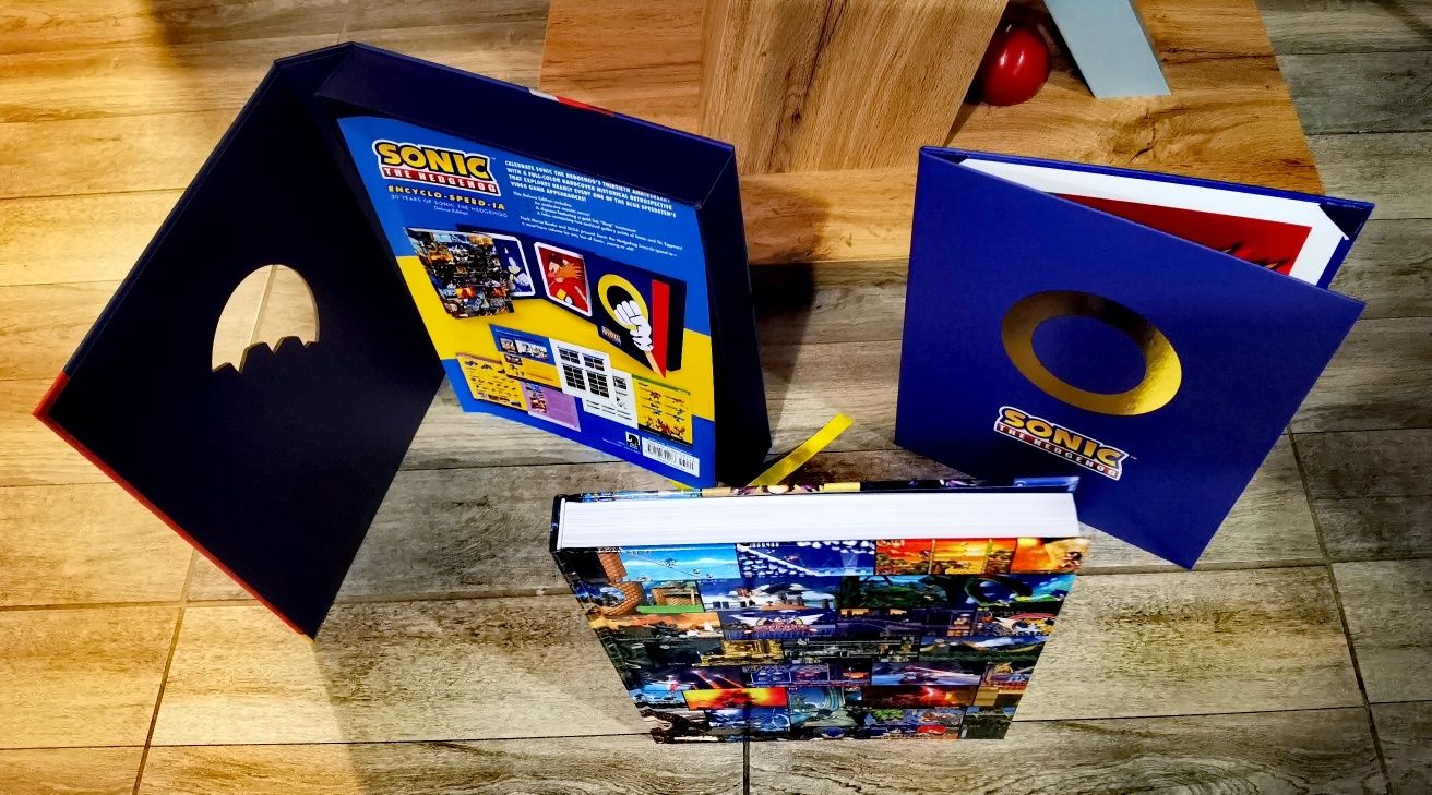 Enciclopedia Sonic the Hedgehog Encyclo Speed Ia deluxe edition NOUĂ