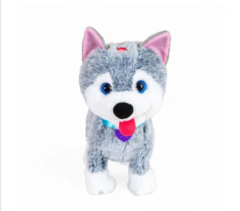 Jucărie pluș cățel care merge ,cu sunete