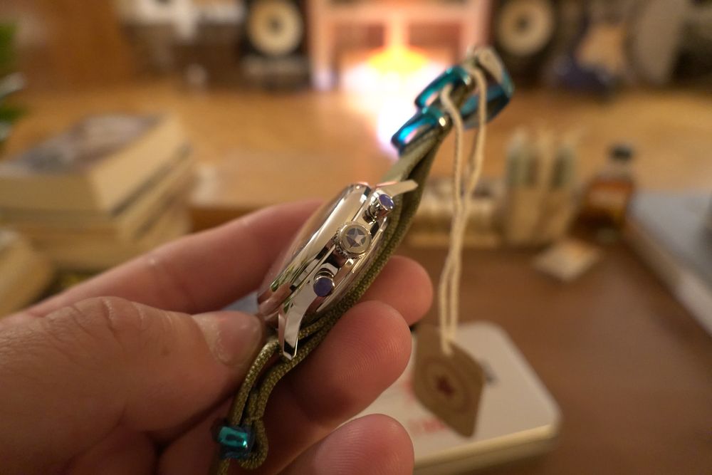 Ceas mecanic SEAGULL 1963 Nou, cutie.