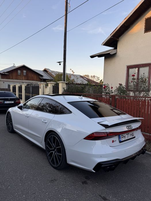 Audi A7 2019 alb perlat 3.0 tdi  mild hibrid