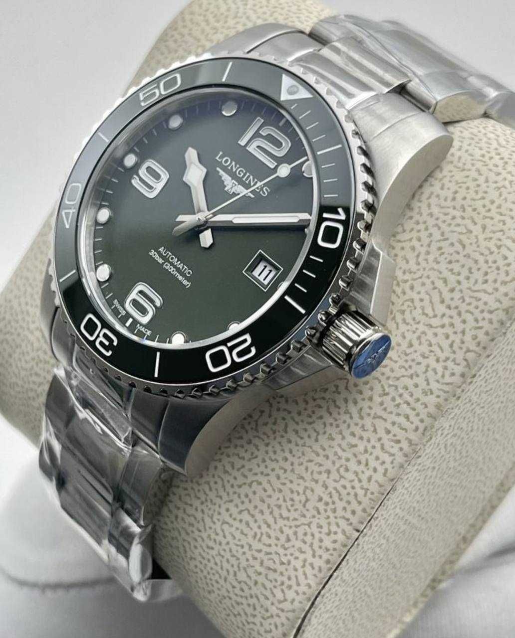 Longines HydroConquest Men's Black Watch