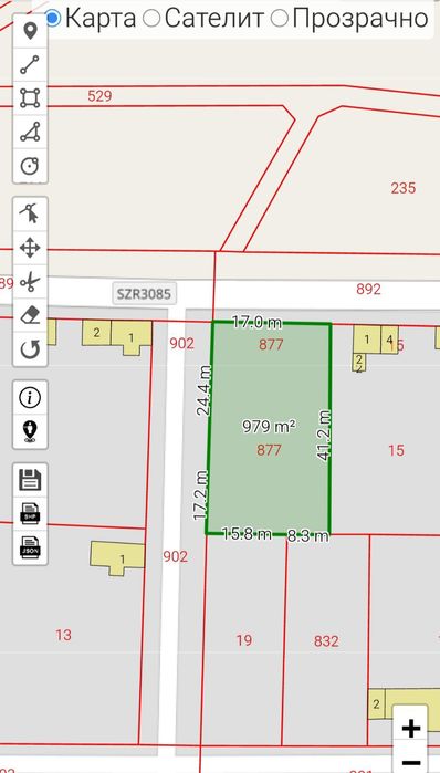 Продава се Парцел в с. Ветрен, Област Стара Загора - 979 кв.м за 5 €/кв.м - Снимка #1