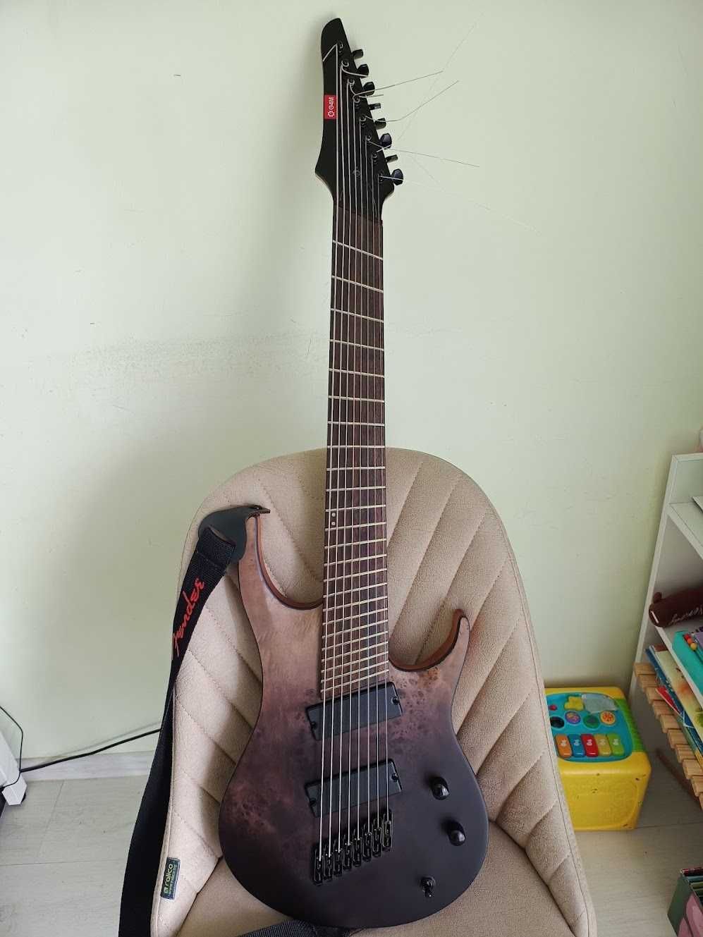 Електрическа Китара 8 струнна G4M 529 Pro Fanned Fret