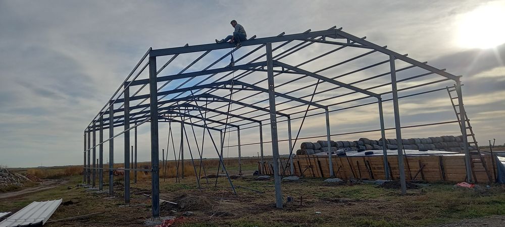 structuri metalice din euro profil sau țeavă