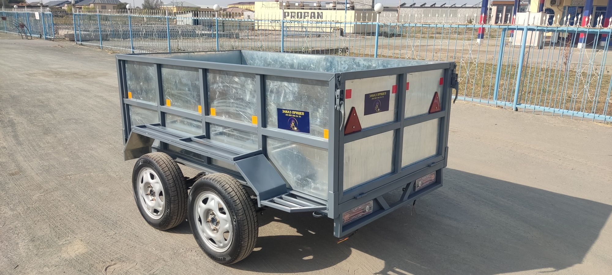 Xar-xil turdagi avto prtseplar zaqas ga ishlaymiz