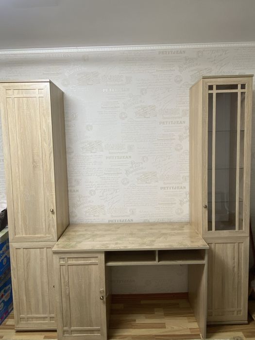 Шкаф-пенал с письменным столом