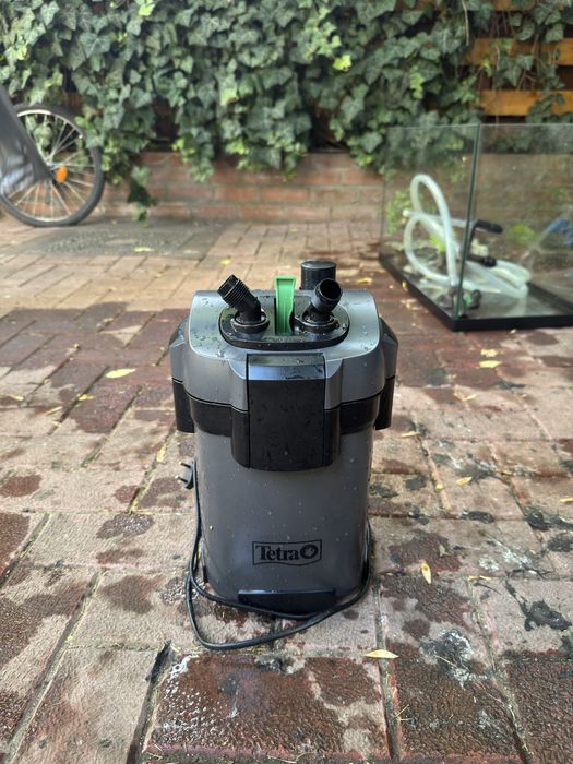 Acvariu 120L + filtru + incalzitor + accesorii