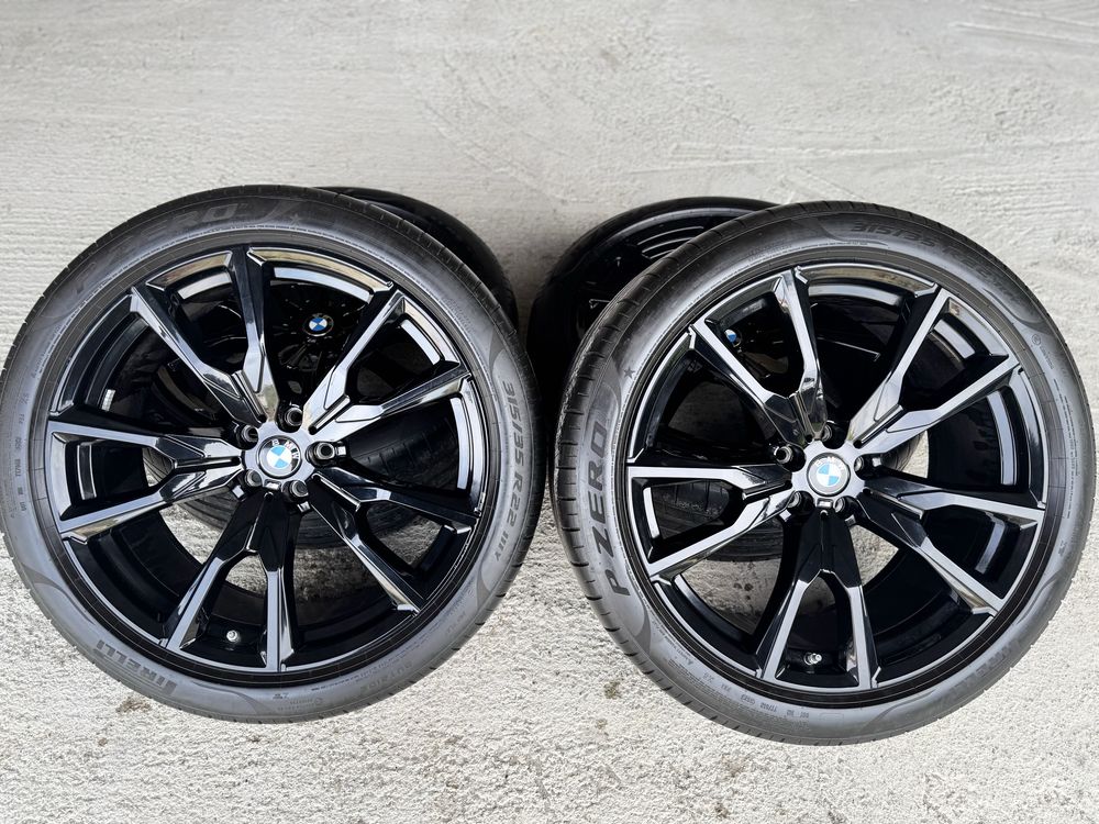 Jante Bmw X7 R22 G07 755M Originale Pirelli de vara