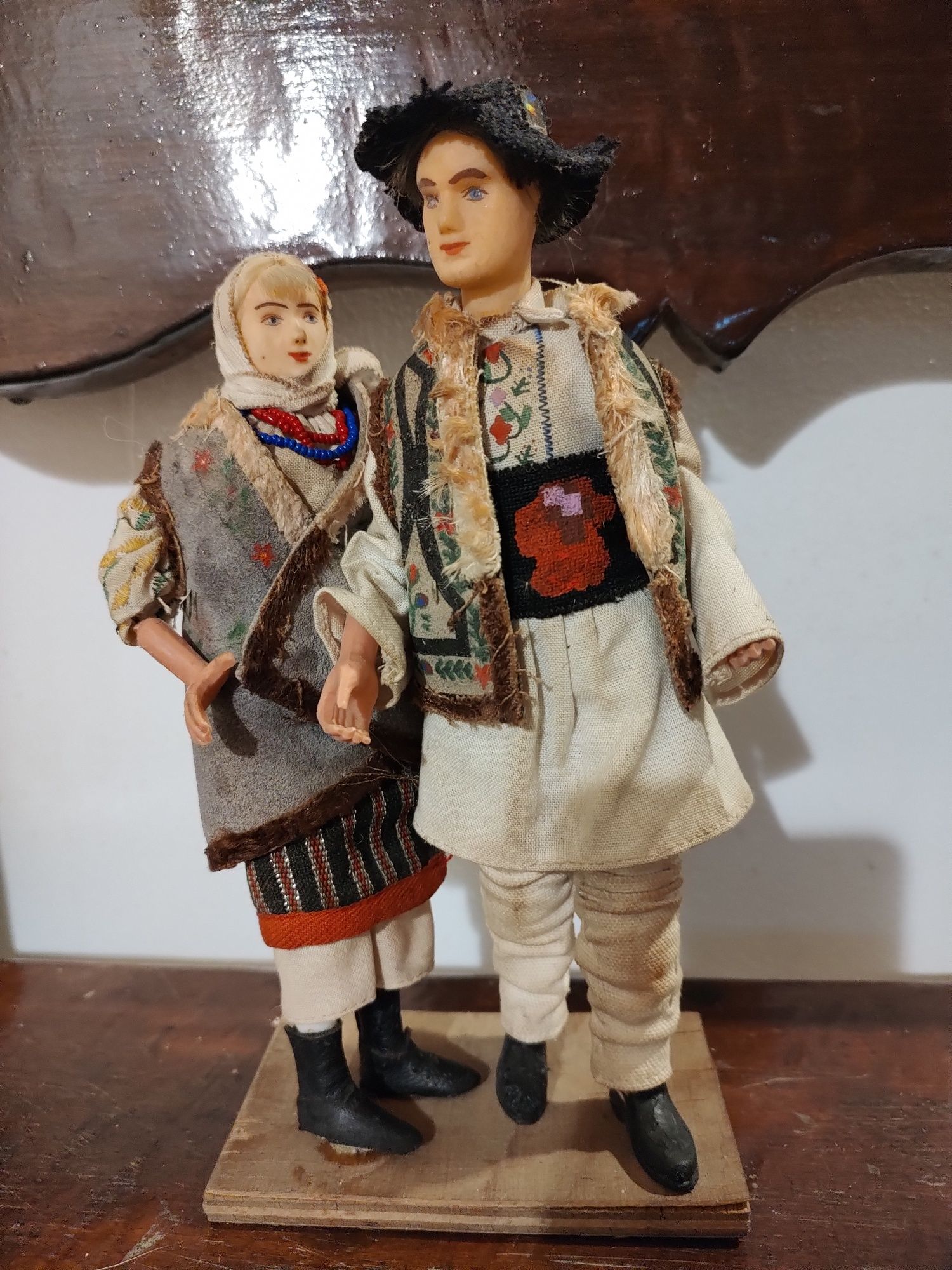Păpuși Tradiționale Românești Costum Popular