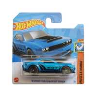 Hot Wheels Dodge Challenger SRT Demon, machetă auto, albastru, 1:64