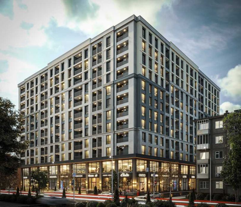 Продается 2-комн квартира 61 м² в новом бизнес-комплексе по 900$/м²