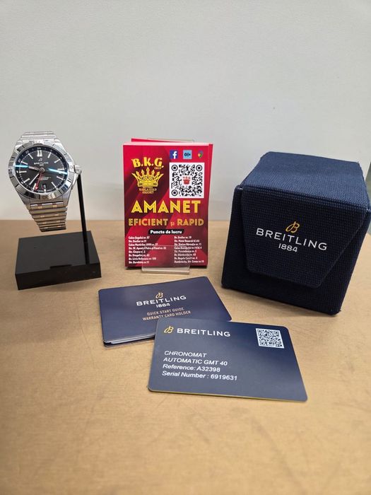 Breitling Chronomat GMT Amanet BKG