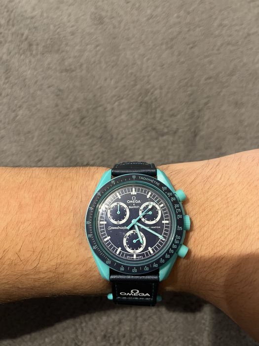 Omega x Swatch Mission on Earth Polar Lights