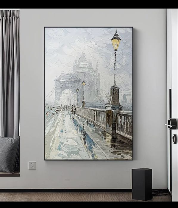 Картина маслом на холсте ручная работа