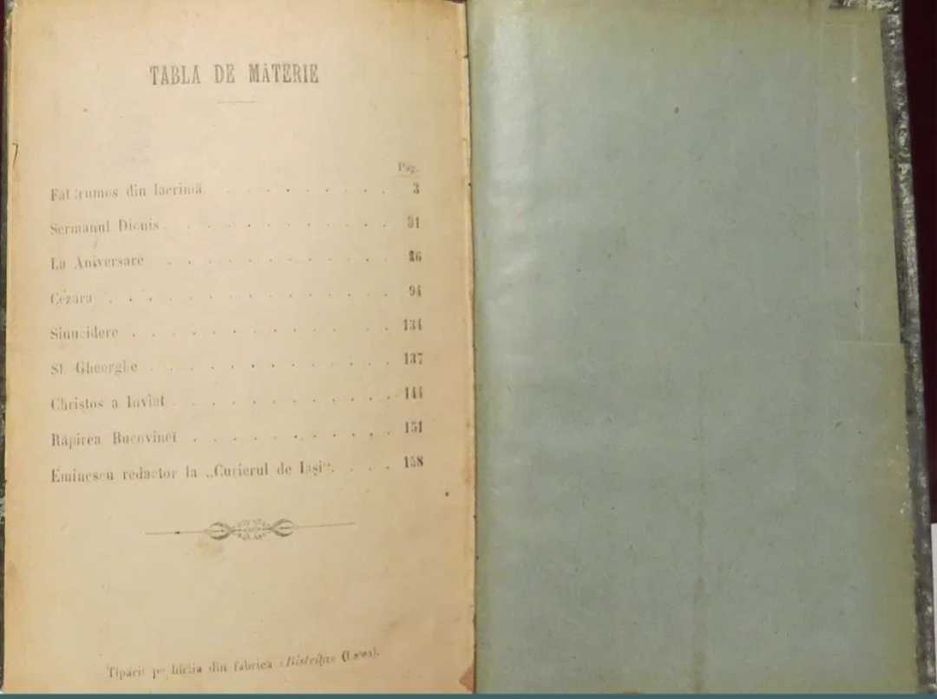 Mihai Eminescu Prima editie