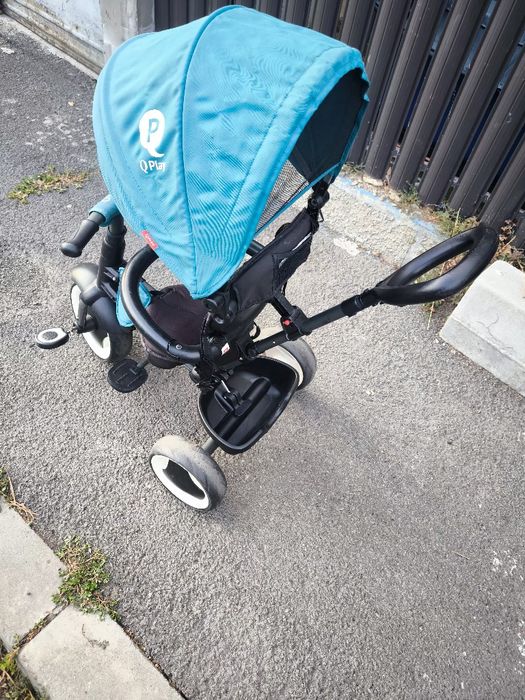 Trotineta pliabilă Qplay Rito turcoaz