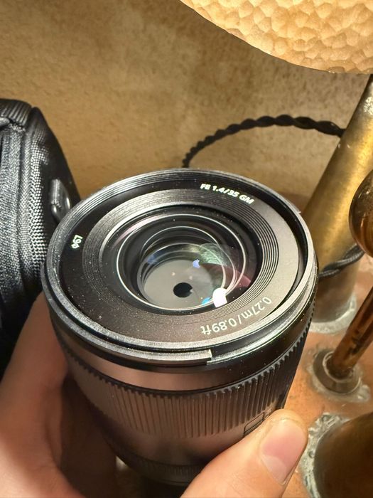 Obiectiv Sony 35mm F 1.4 GM