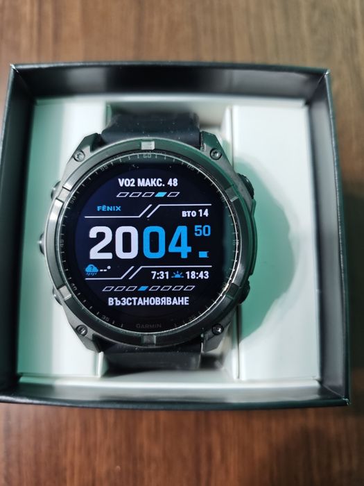 ГАРАНЦИЯ Garmin Fenix 8 51mm saphire,solar