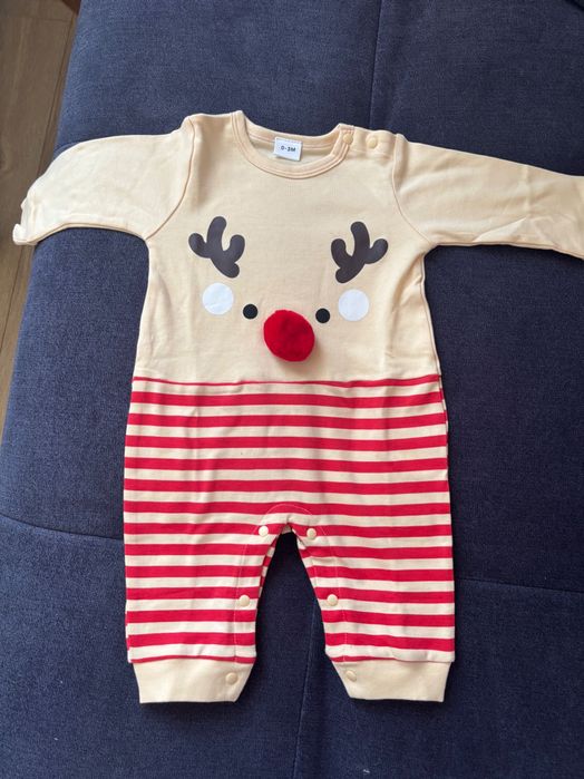 Бебешки Коледен гащеризон