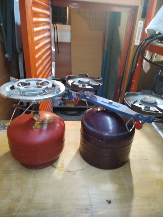 Газов котлон и бутилка