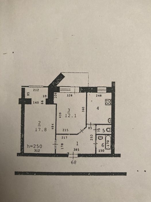 Продам 2 х комнатную квартиру