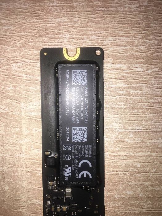 SSD M2 Macbook 128GB