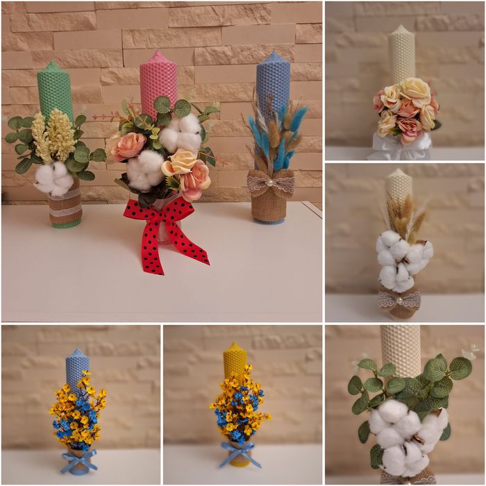 Lumanari cununie si botez