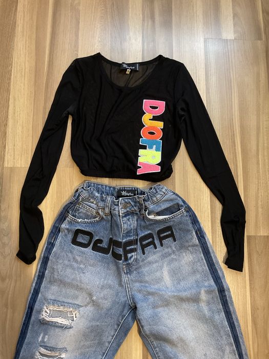 Дънки и топ от Djofra