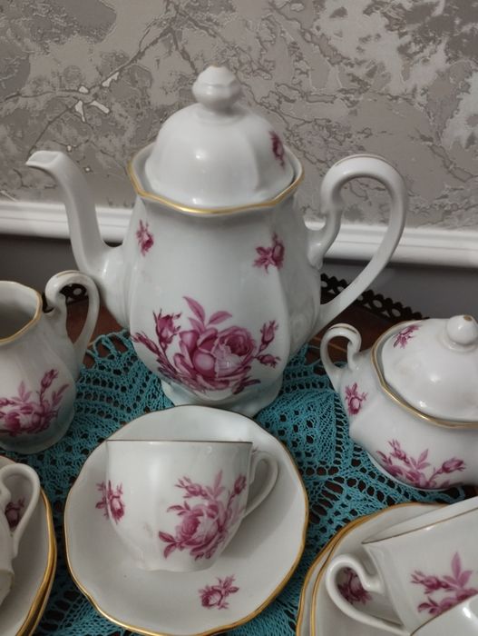 Кофейный сервиз производство Чехословакия в идеальном состоянии хххххх