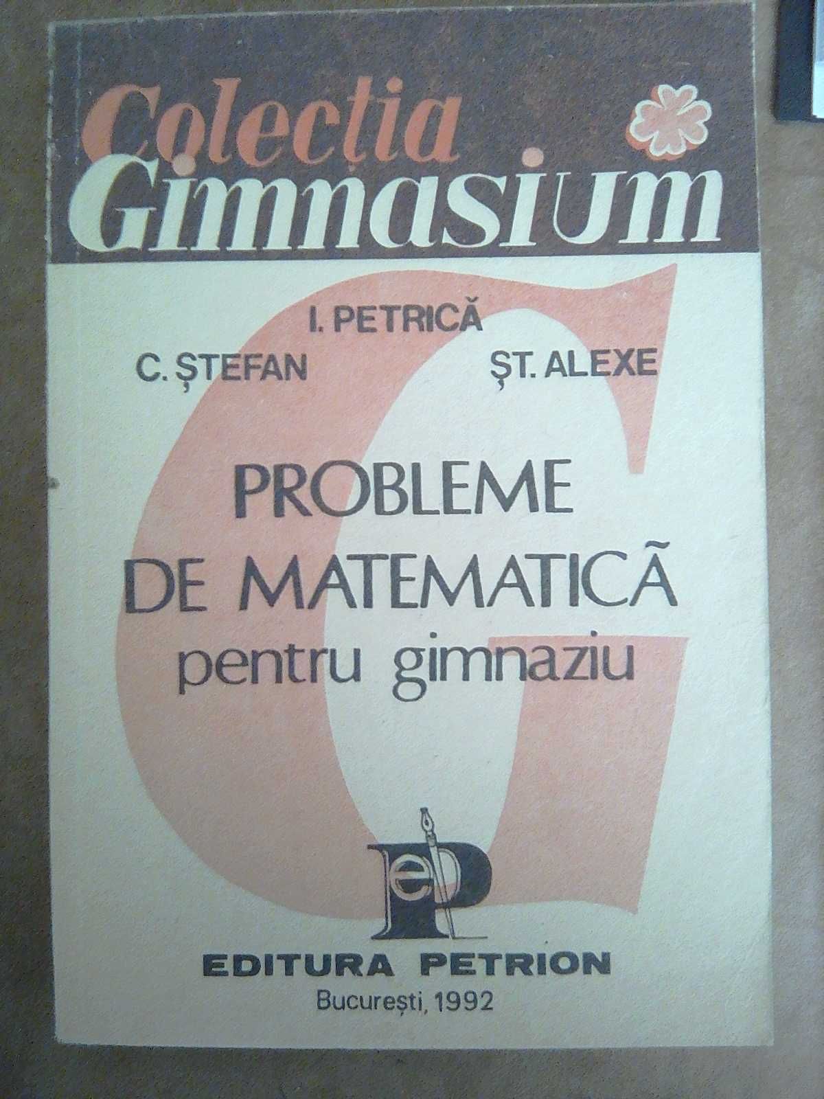 Carte  -  Probleme de matematica pentru gimnaziu