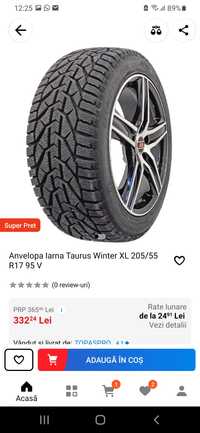 Vand 2 Anvelopa Iarna Taurus Winter XL 205/55 R17 95 V M+S