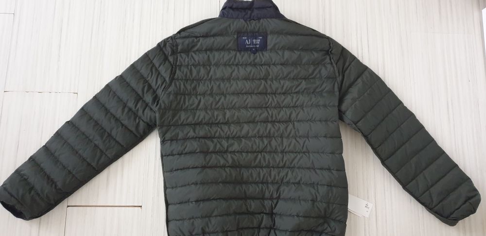 Armani Jeans AJ Mens Down Jacket Size 52/L  ОРИГИНАЛ! Мъжко пухено Яке