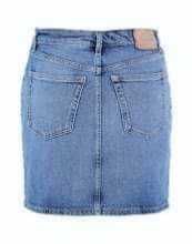 Fusta de blugi Noua de la NEXT, model f frumos, denim elastic, S, M