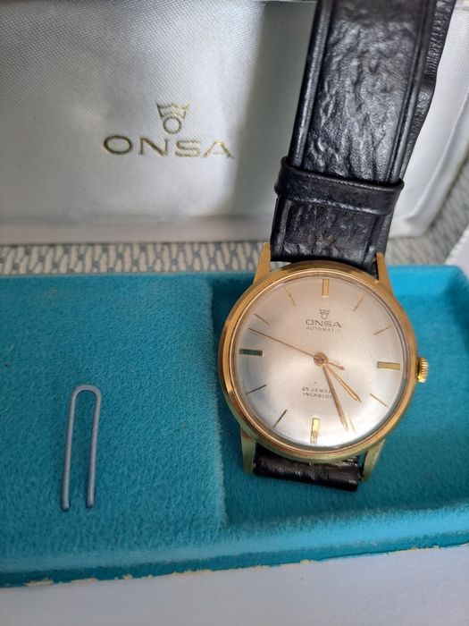 Ceas de Aur 18 K Onsa Automatic