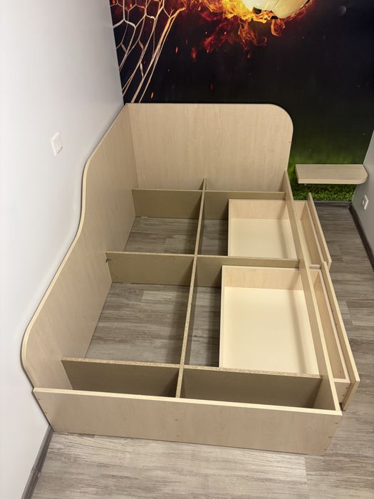 Pat+saltea, aproape nou 200/120