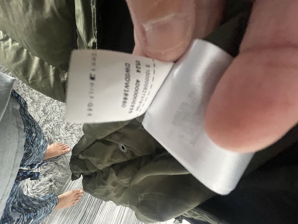 Parka lunga Tommy Jeans Alaska puffer noua cu eticheta