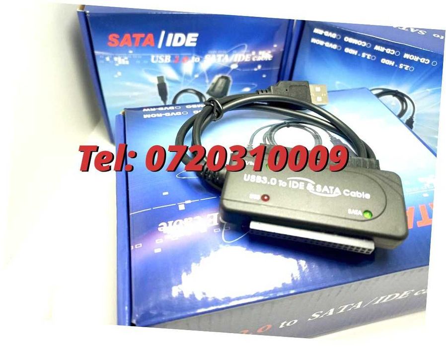 Adaptor Pentru Hard Diskuri Idesata La Usb 2 Si 3 Cu Alimentare P