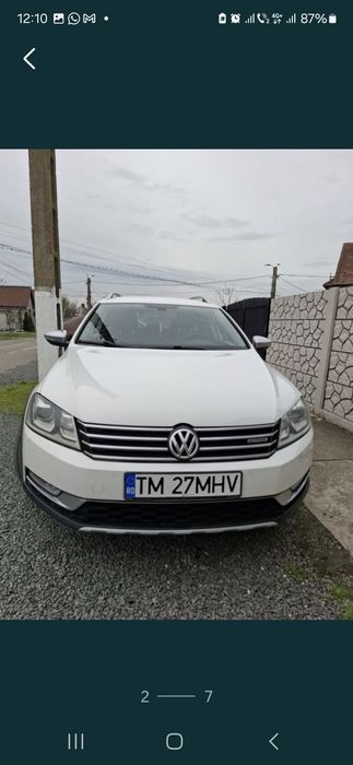 Vw Passat Alltrack AUTOMAT 2.0TDI 177CP/2014 euro 5