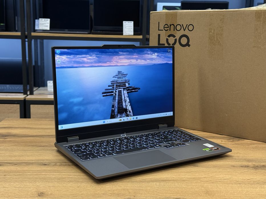 Lenovo LOQ 15 | AMD Ryzen 5 8645HS | RTX4050 | Игровой ноутбук