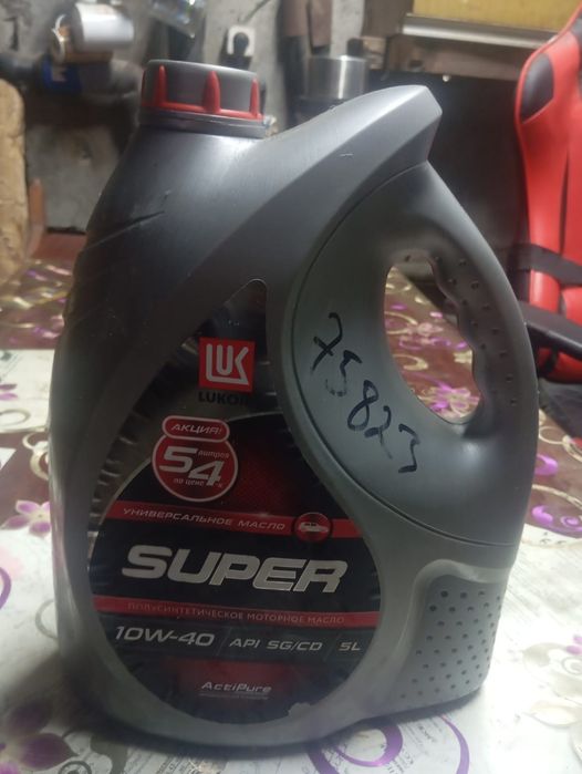 Моторное масло ЛУКОЙЛ SUPER 10W-40 5 л