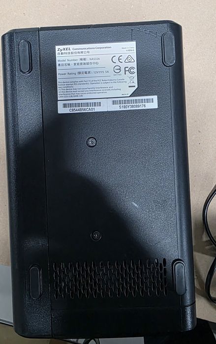 Zyxel NAS 326 cu Hdd 6TB