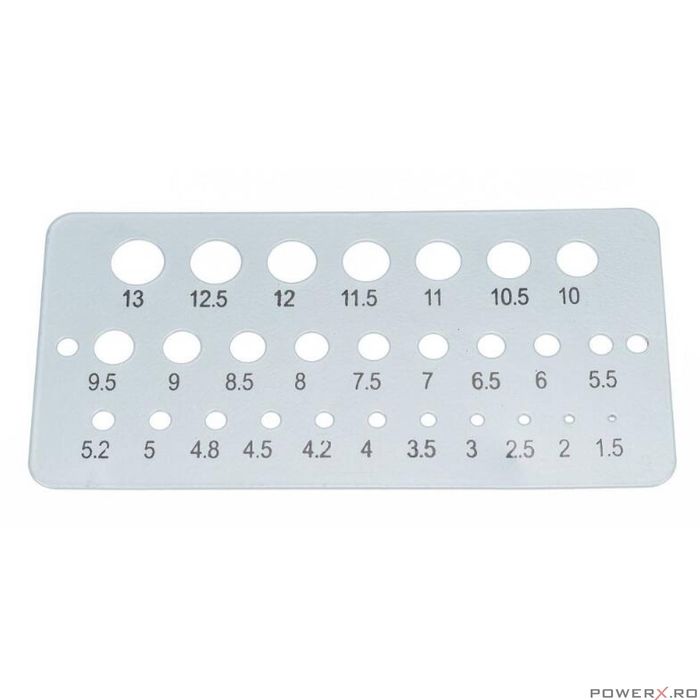 Trusa, set 204 burghie pentru lemn,metal, beton, biti, Powermat