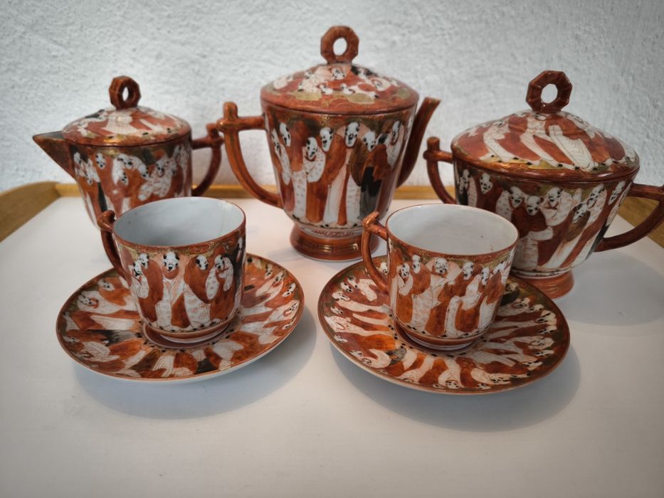 Порцеланов сервиз за чай Кутани Япония