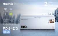 Огромный Морозильник От HISENSE FC-94DD 725 литр От официального дилер