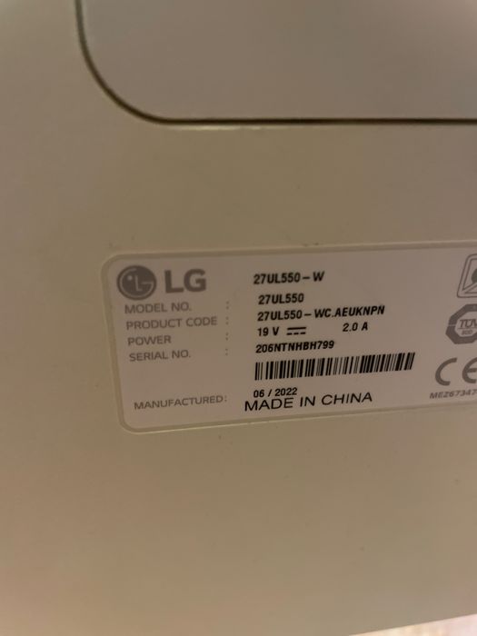 Monitor LG 27UL550 4K FreeSync Premium