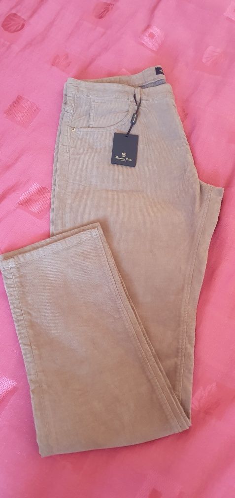 Pantaloni reiati barbati,noi cu eticheta, 48, Massimo Dutti